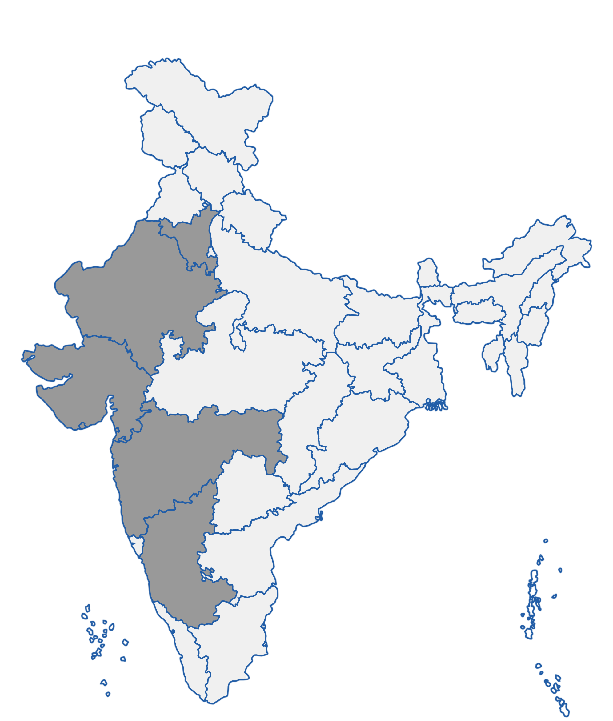 Architects' Nook presence across Gujarat and Maharashtra